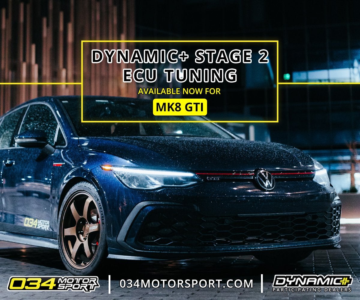 Stage 2 Dynamic+ ECU Tuning is Now Available for MK8 GTI from  034Motorsport!